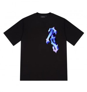 Trapstar 3d TS Men's T-Shirts Black USA | 69OCWELVR