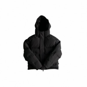 Trapstar Decoded 2022 Hooded Men's Puffer Jackets Dark USA | 39ZPSLUBX