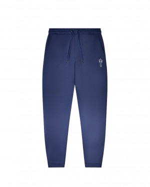 Trapstar Foundation Men's Sweatpants Blue USA | 97WOFRSNK