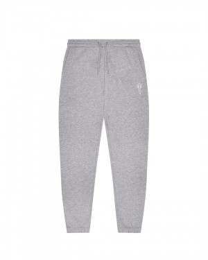 Trapstar Foundation Men's Sweatpants Grey USA | 07XHZEQJK