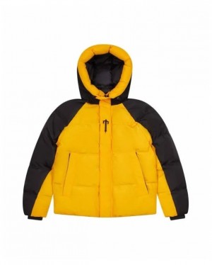 Trapstar Irongate Arch Aw23 Men's Puffer Jackets Yellow USA | 92RWOKAJT