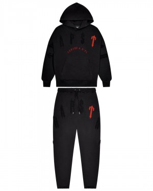 Trapstar Irongate Arch Chenille 2.0 Men's Tracksuits Red USA | 42LPEFJAN