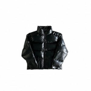 Trapstar Irongate Embossed Men's Puffer Jackets Black USA | 39GQYMEBT