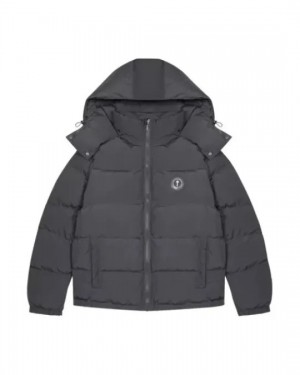 Trapstar Irongate Men's Puffer Jackets Brown USA | 75YGPIOKA