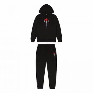 Trapstar Irongate T Chenille Men's Tracksuits Black USA | 43GHYOPDE