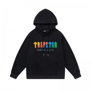 Trapstar It’s A Secret Men's Hoodies Black USA | 15IQNUSRD