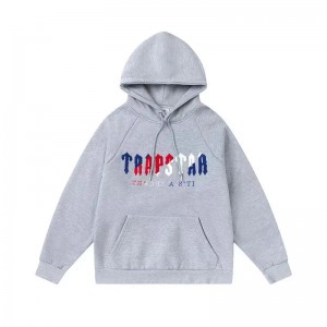 Trapstar It’s A Secret Men's Hoodies Grey USA | 07PNJLTYS