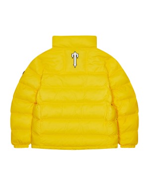 Trapstar It’s A Secret Men's Puffer Jackets Yellow USA | 45ARZGNLD