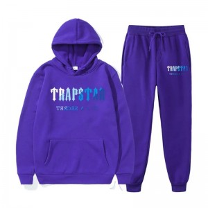 Trapstar It’s A Secret Men's Tracksuits Purple USA | 97QIYASGW