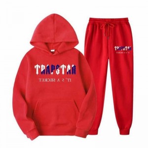 Trapstar It’s A Secret Men's Tracksuits Red USA | 70EYMPHZD