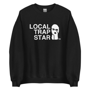 Trapstar Local Men's Sweatshirts Black USA | 82PDZCVGH