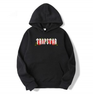 Trapstar Men's Hoodies Flowers USA | 78QPAUKDL