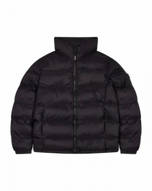 Trapstar Men's Puffer Jackets Black USA | 64HKSOAUR