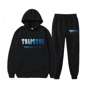 Trapstar Men's Tracksuits Black USA | 05TMBLPKX