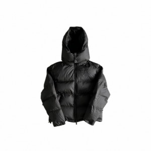 Trapstar Shooters Detachable Hooded Men's Puffer Jackets Black USA | 24RUZLCVO