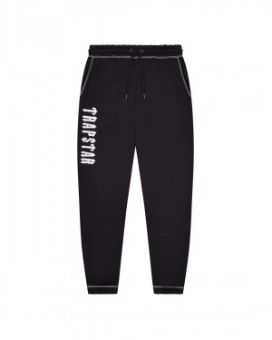 Trapstar X Cough Syrup Men's Sweatpants Black USA | 08IFAGOCZ