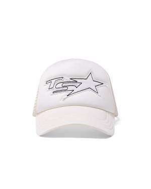 Trapstar Ts Star Men's Hats Cream USA | 25KWGYBOI