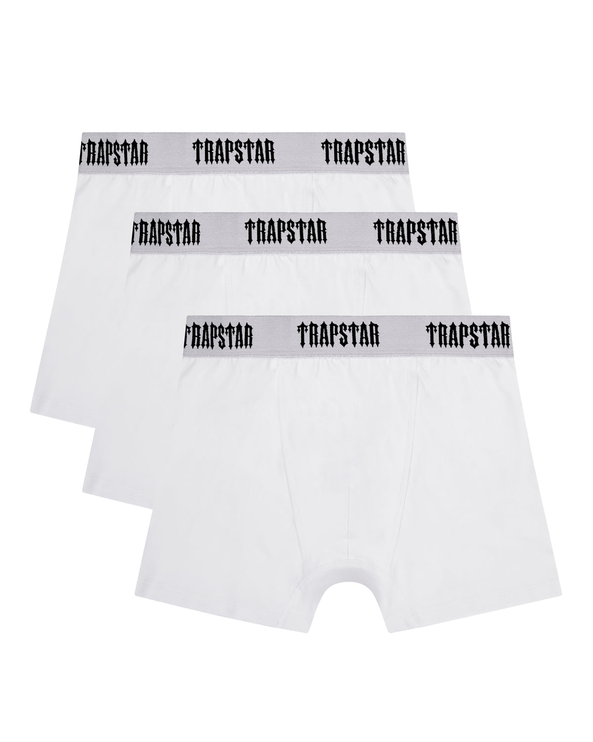 Trapstar 3 Pack Men\'s Boxer White USA | 30XYKVOCF