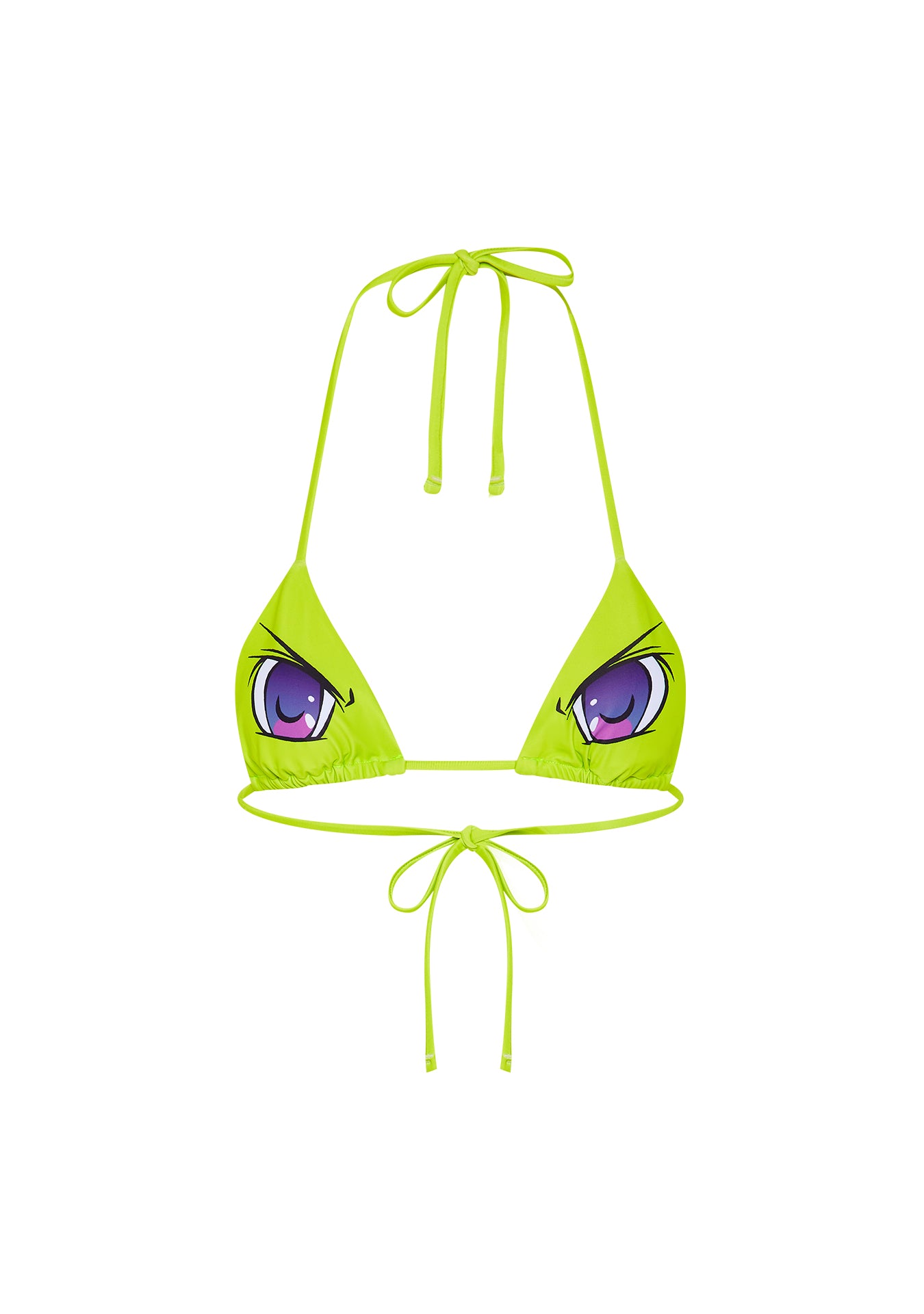 Trapstar Anime Women\'s Bikini Top Light Green USA | 36JEKGHSF