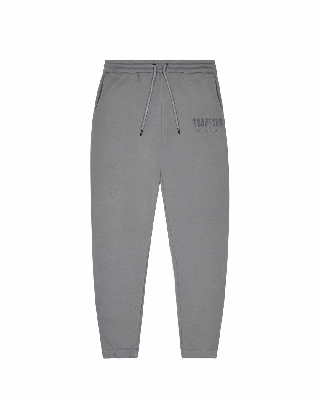 Trapstar Chenille Decoded Men\'s Sweatpants Grey USA | 25EOLJPNX