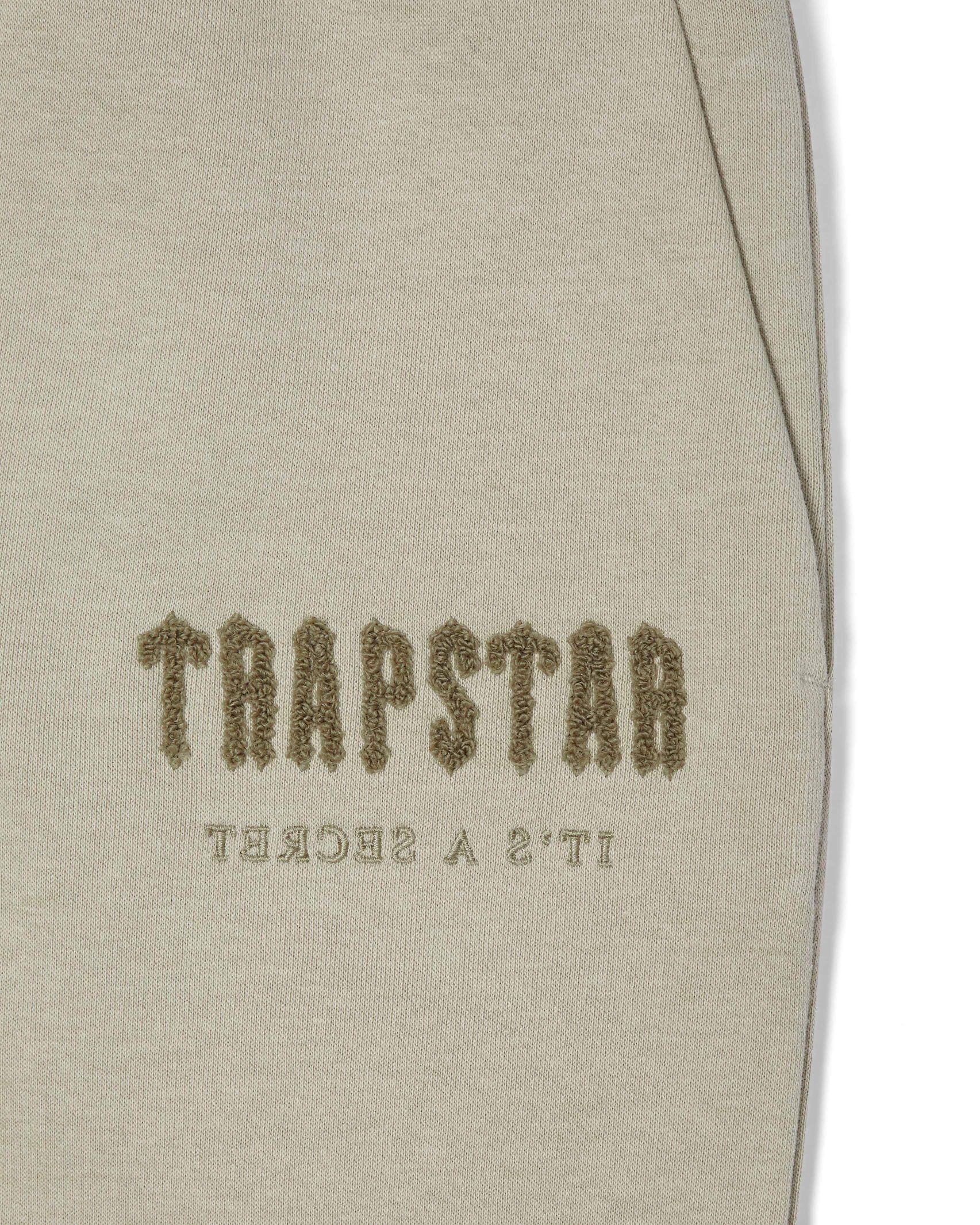 Trapstar Chenille Decoded Men's Sweatpants Beige USA | 46YPGCTIM