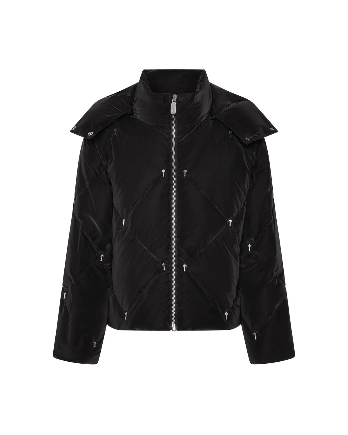 Trapstar Chesterfield Irongate T Women\'s Puffer Jackets Black USA | 72NRQWXUE