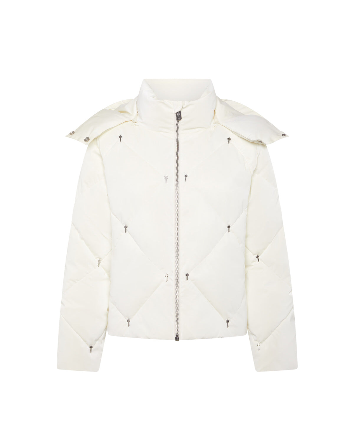 Trapstar Chesterfield Irongate T Women\'s Puffer Jackets White USA | 85UKMBVQS