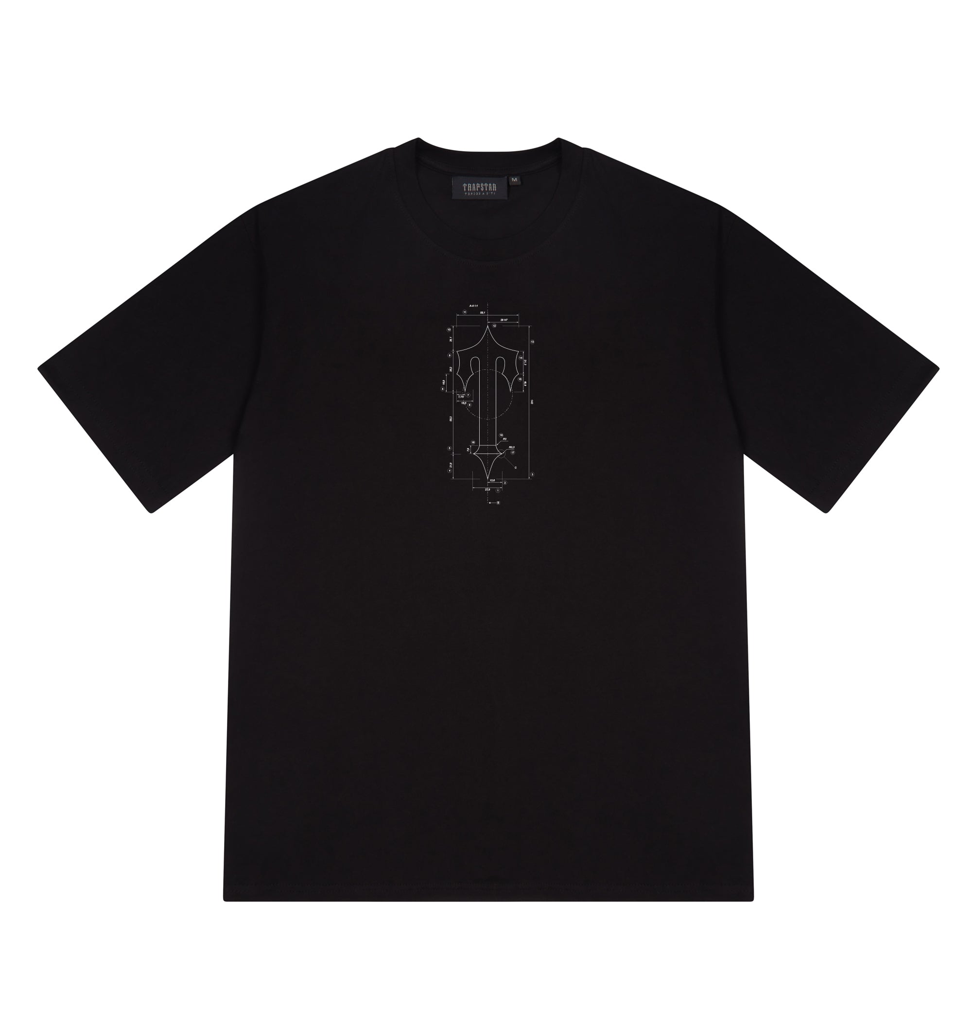 Trapstar DIY 3.0 Men's T-Shirts Black USA | 73VNEOHJT