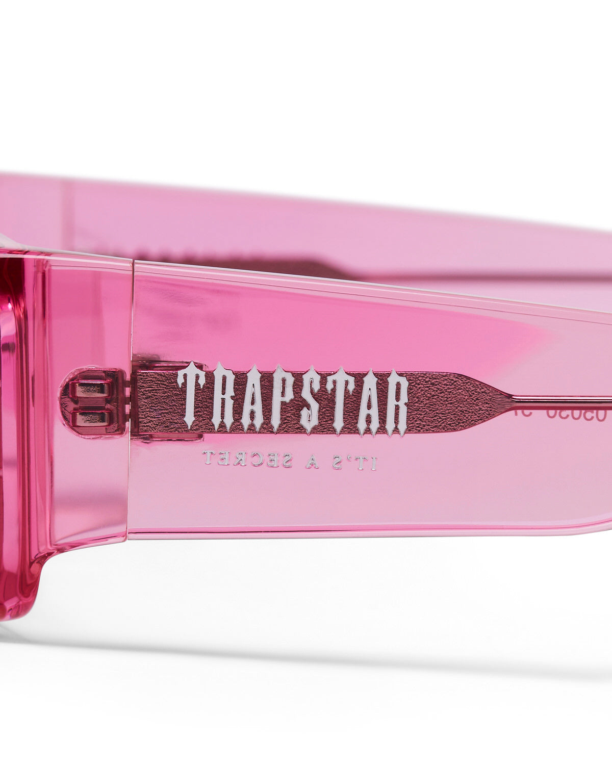 Trapstar Decoded Acetate Women's Sunglasses Pink USA | 08MABHGTC