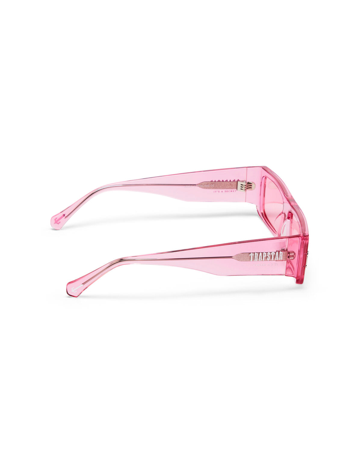 Trapstar Decoded Acetate Women's Sunglasses Pink USA | 08MABHGTC