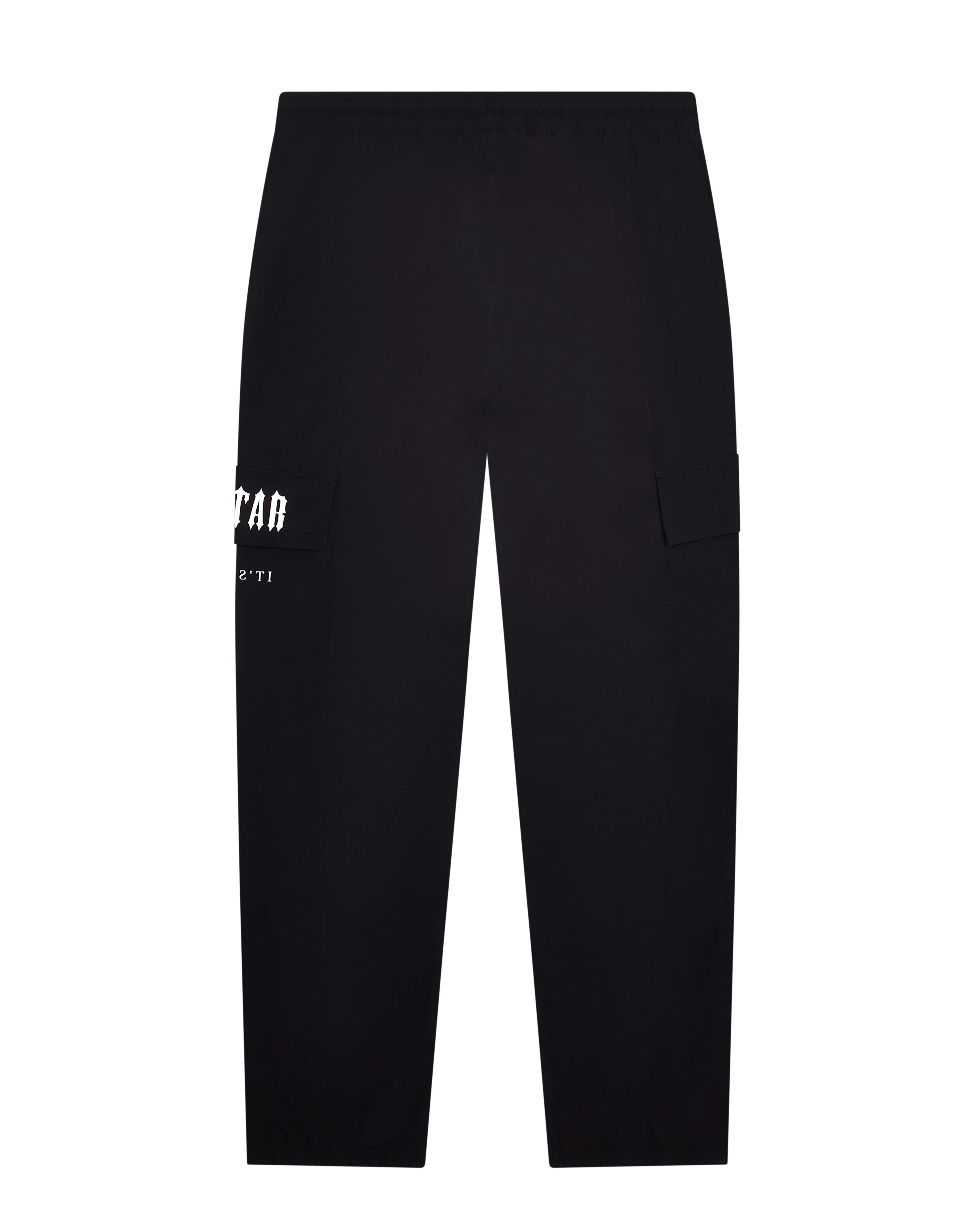 Trapstar Decoded Tech Track Men's Pants Black USA | 97ITEYPRL