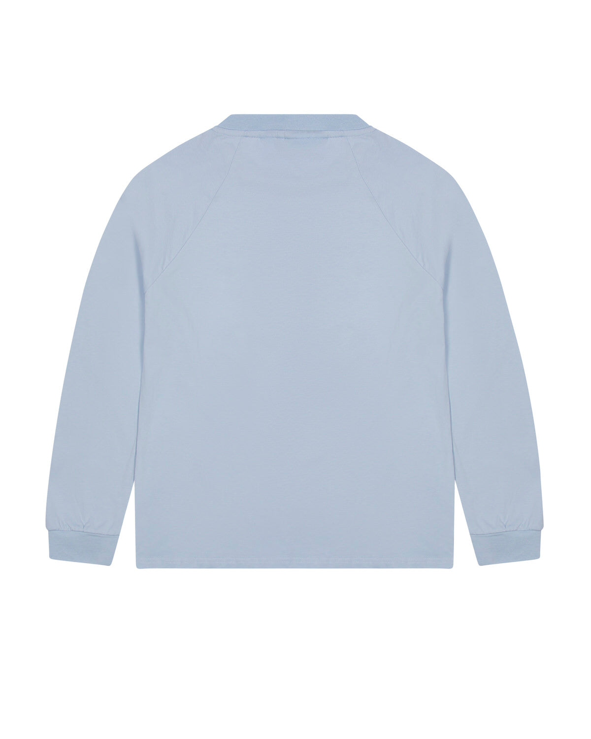 Trapstar Foundation LS Men's T-Shirts Light Blue USA | 38LSVBREK