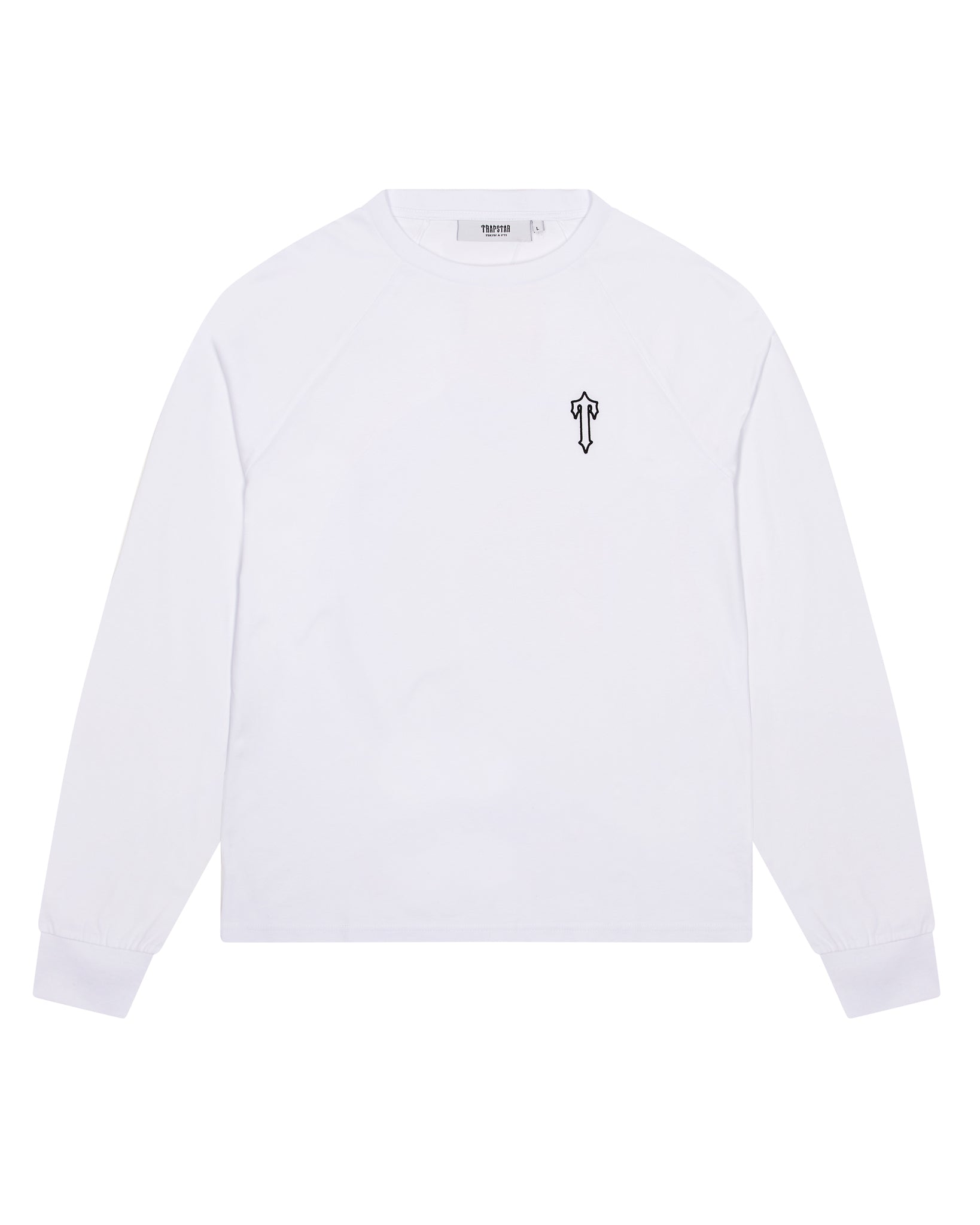 Trapstar Foundation LS Men\'s T-Shirts White USA | 09FPYNCTA