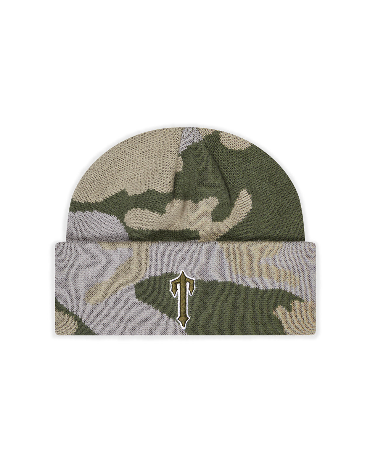 Trapstar Foundation Men\'s Beanie Camo USA | 93WFISLAZ