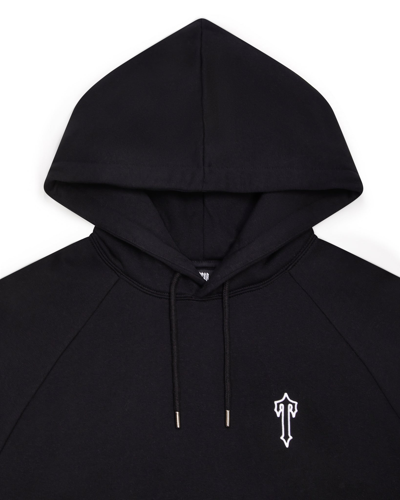 Trapstar Foundation Men's Hoodies Black USA | 79XBOSWCQ