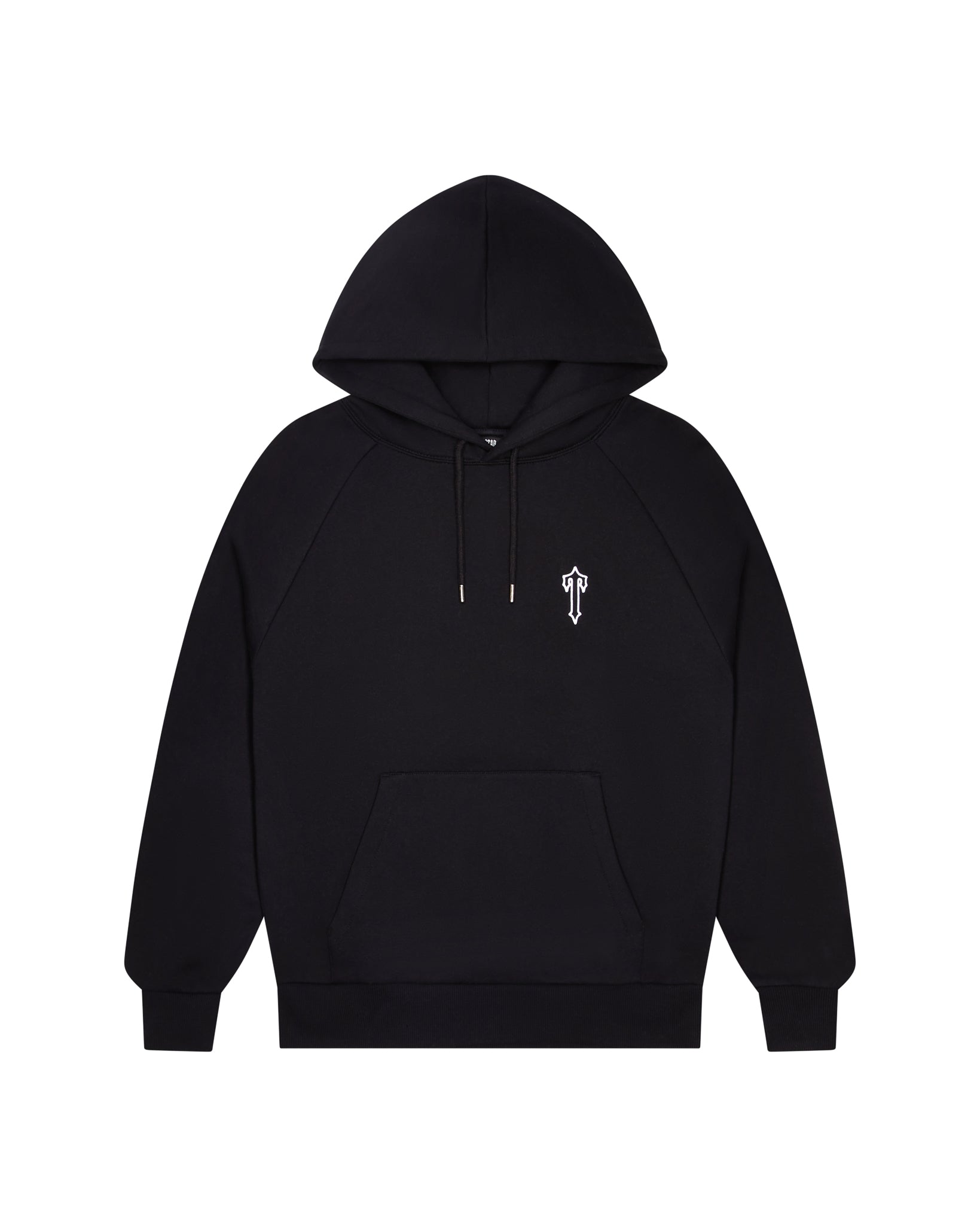 Trapstar Foundation Men\'s Hoodies Black USA | 79XBOSWCQ