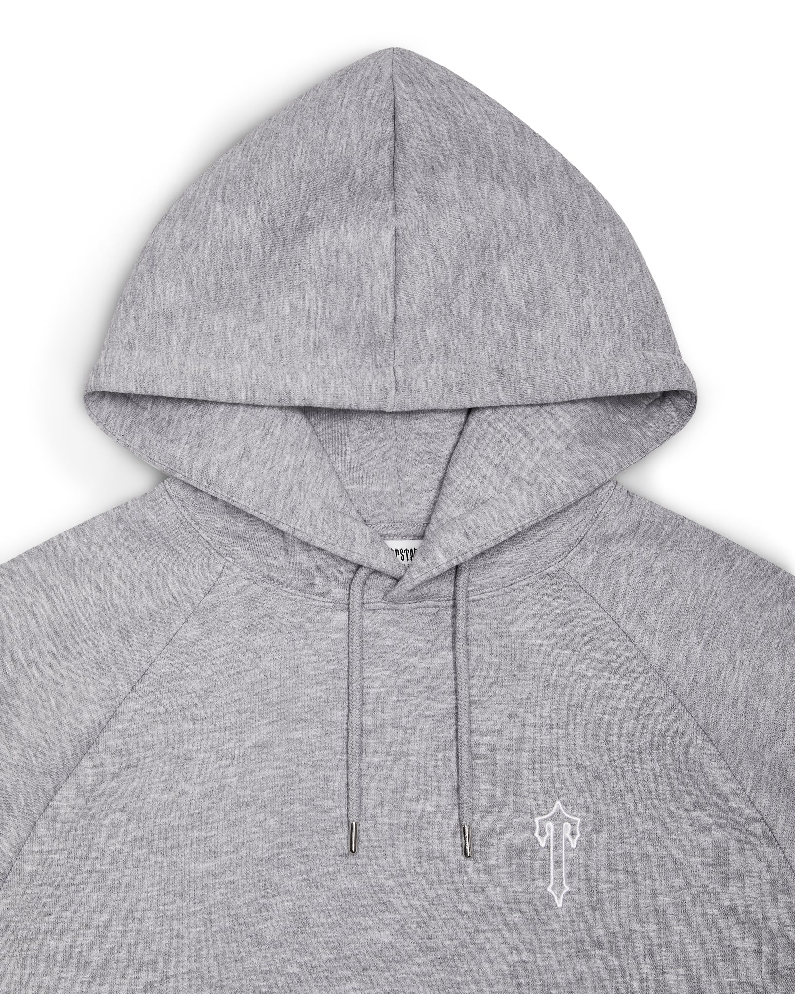 Trapstar Foundation Men's Hoodies Grey USA | 02CAXKDYJ