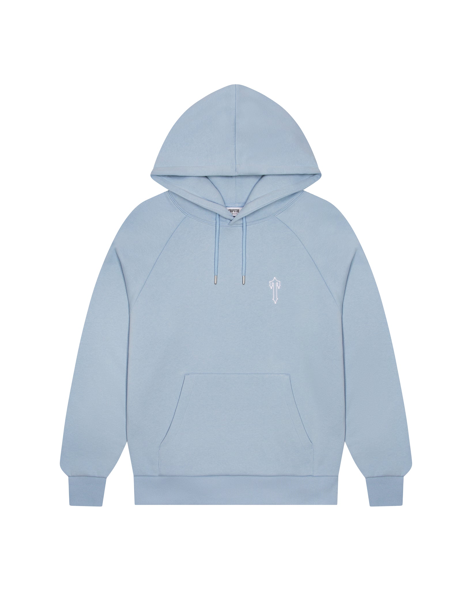 Trapstar Foundation Men\'s Hoodies Light Blue USA | 71FDUHAQN