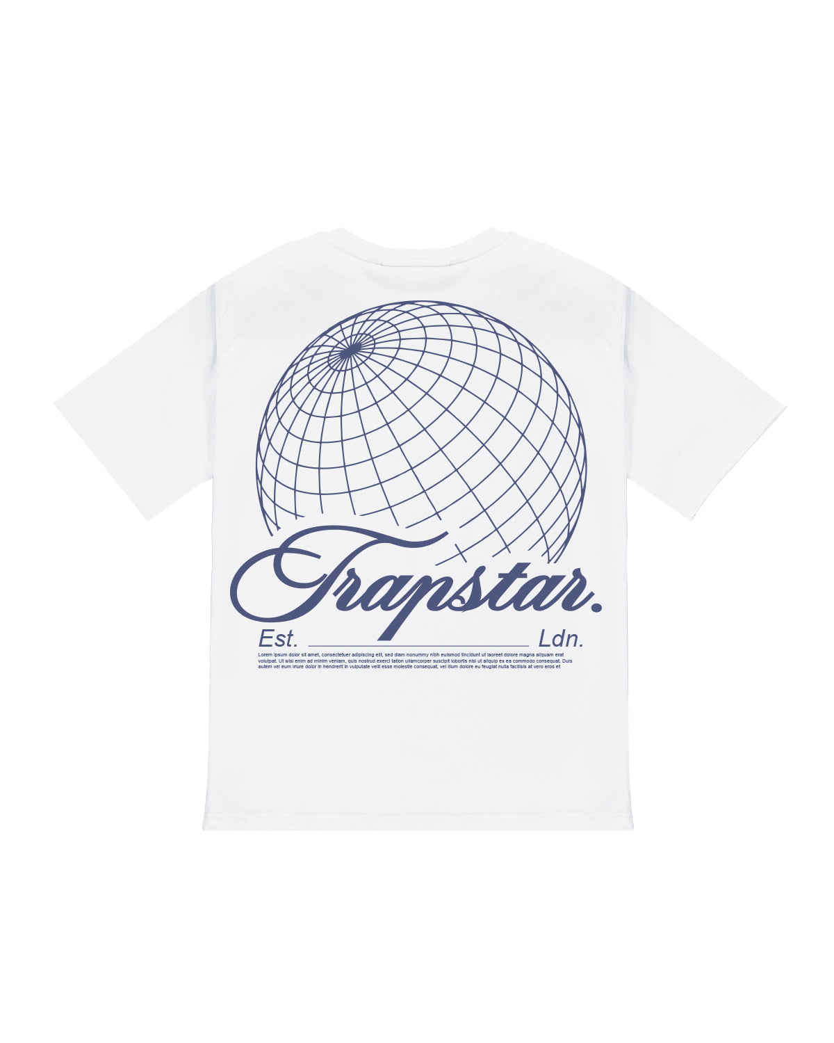 Trapstar Global Men\'s T-Shirts White USA | 16JMYXHCI