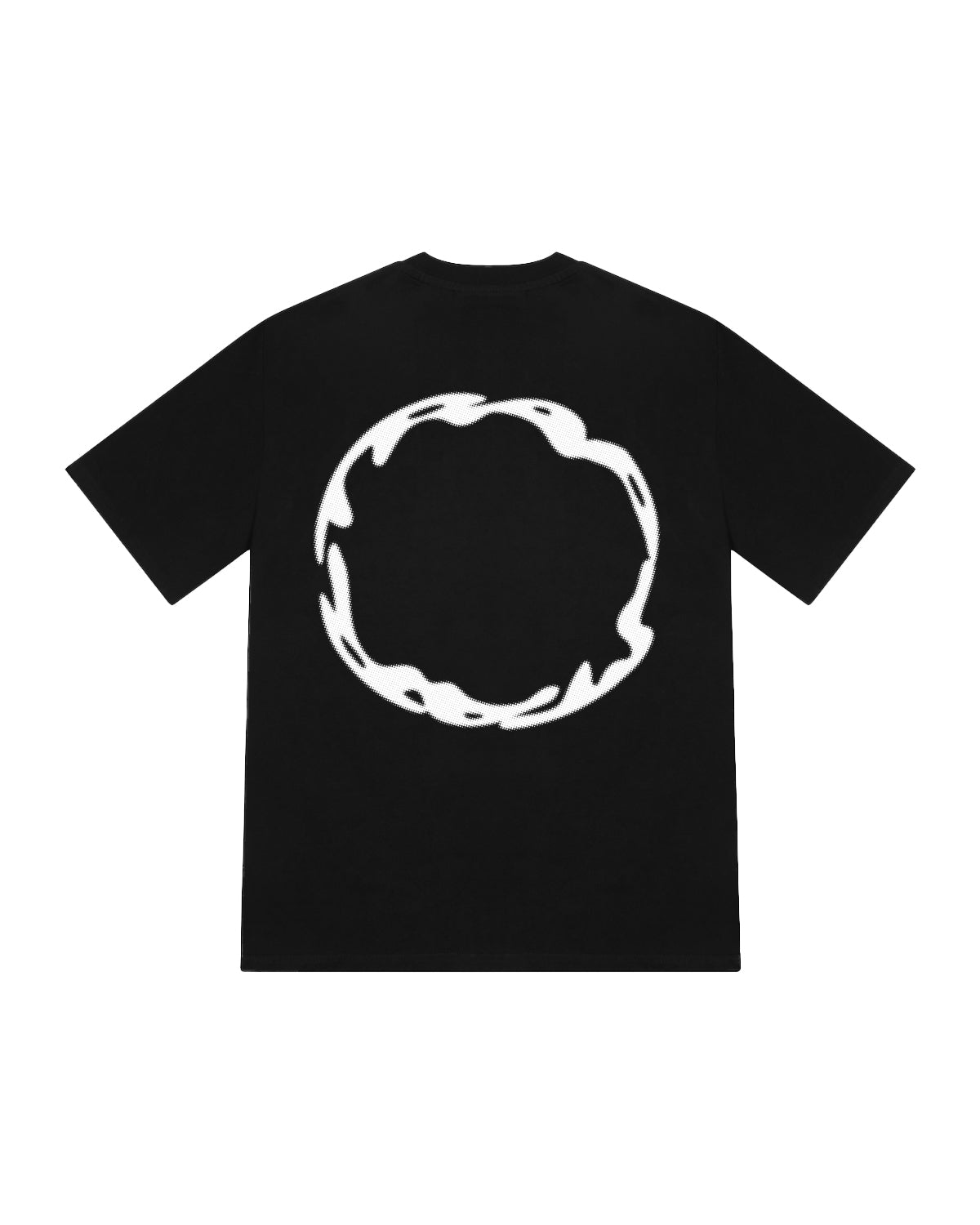 Trapstar Halftone Men's T-Shirts Black USA | 63XDYURFP