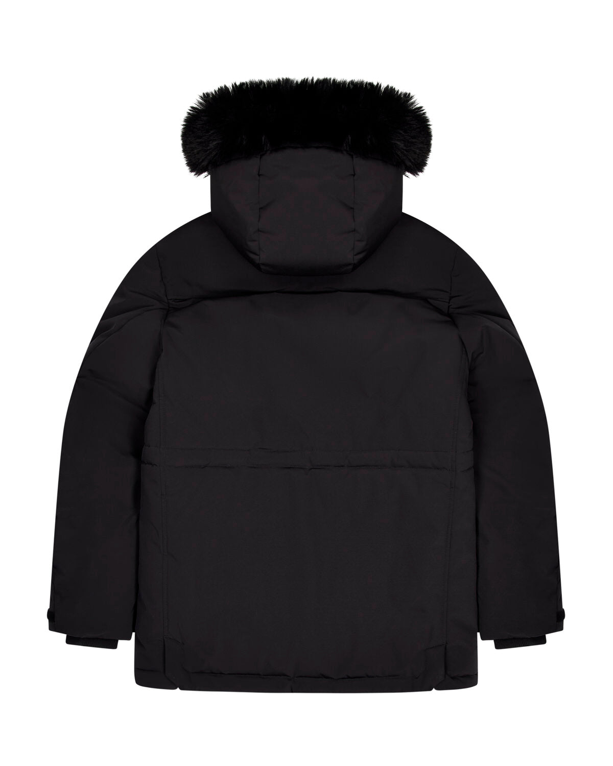 Trapstar Hooded Irongate Men's Coats Black USA | 87JWFXTOH