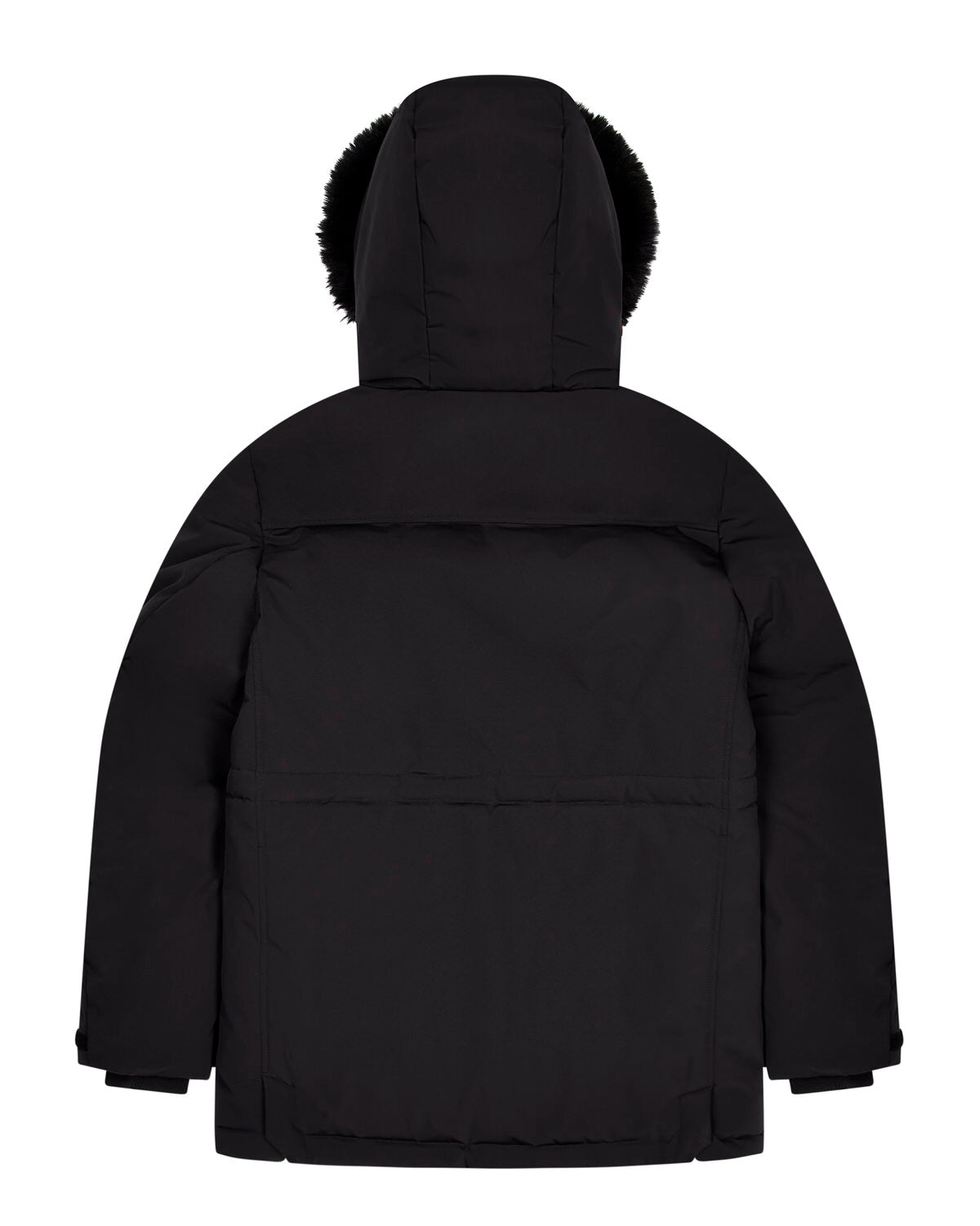 Trapstar Hooded Irongate Men's Coats Black USA | 87JWFXTOH