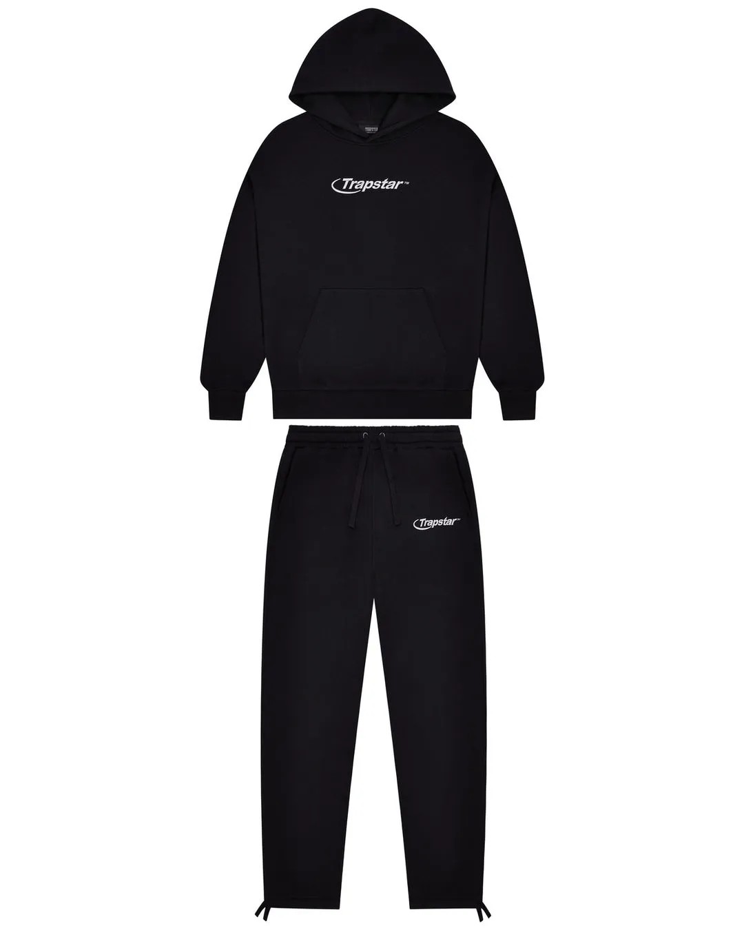 Trapstar Hyperdrive Embroidered Men\'s Tracksuits Black USA | 01WNEODRU