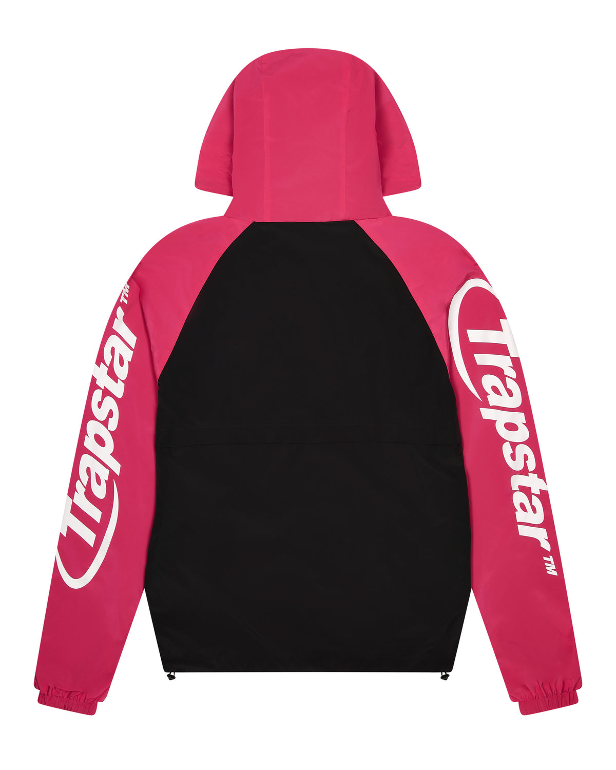 Trapstar Hyperdrive Men's Windbreaker Black / Pink USA | 32ZRCMGJO