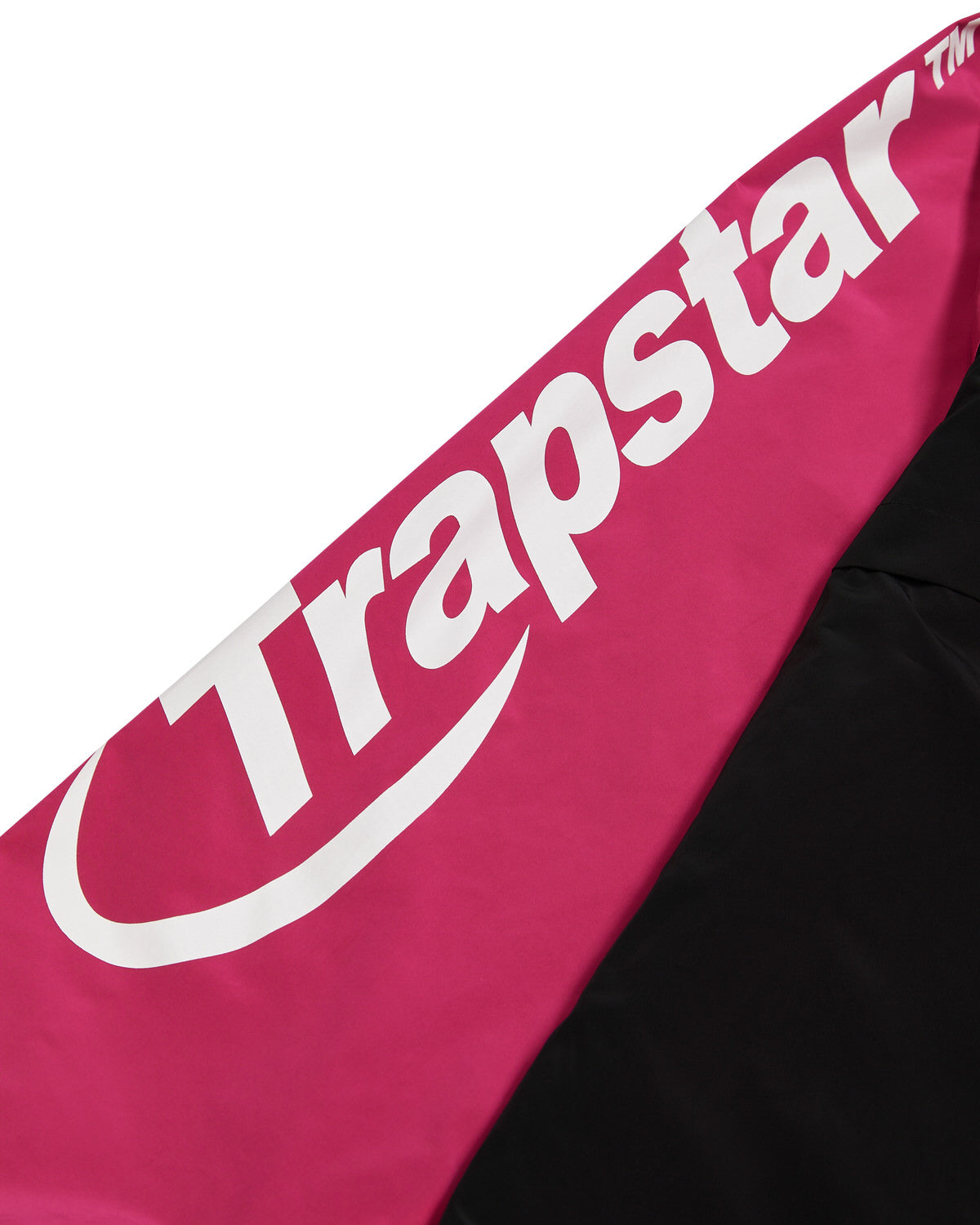 Trapstar Hyperdrive Men's Windbreaker Black / Pink USA | 32ZRCMGJO