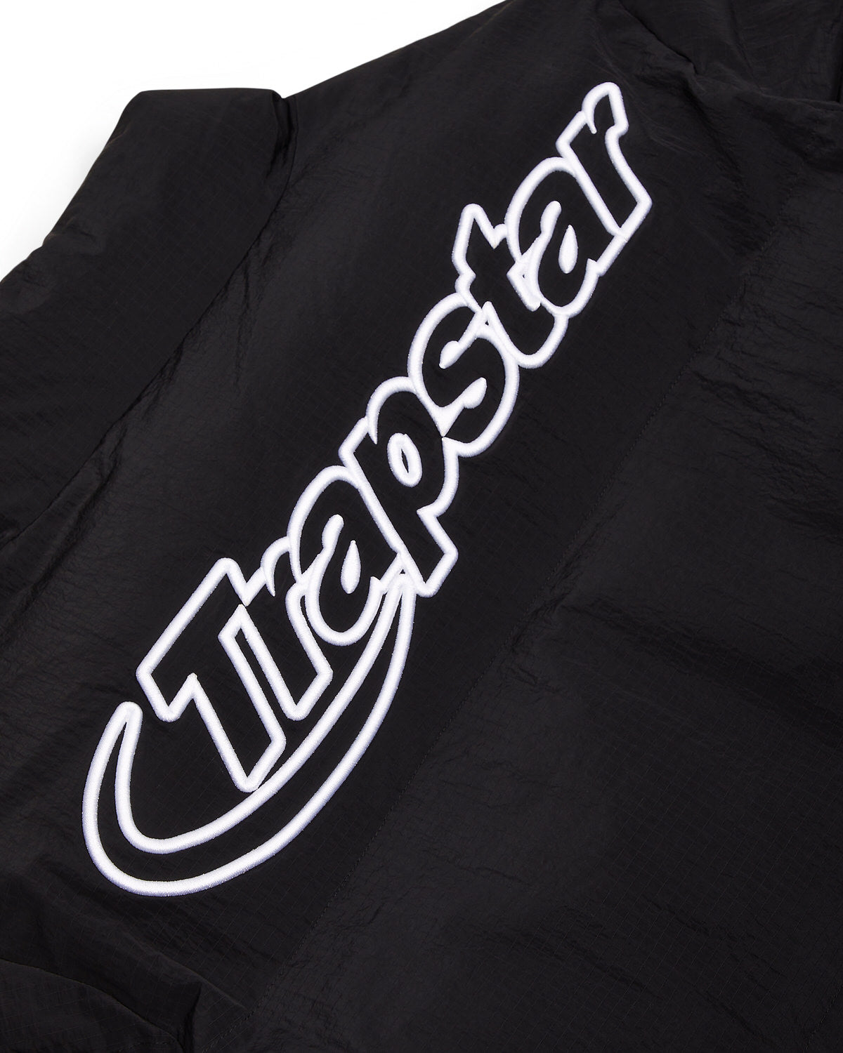 Trapstar Hyperdrive Ripstop Men's Puffer Jackets Black USA | 13RAMJKLY