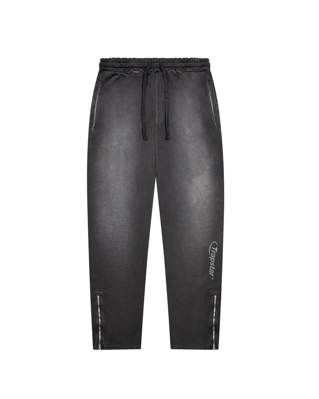 Trapstar Hyperdrive Spray Men\'s Sweatpants Black / Grey USA | 26QNIGZJR