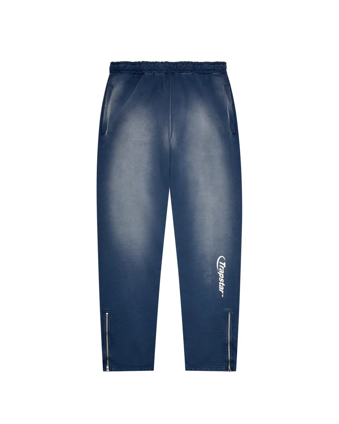 Trapstar Hyperdrive Spray Men\'s Sweatpants Denim Wash USA | 75VJLWGUY