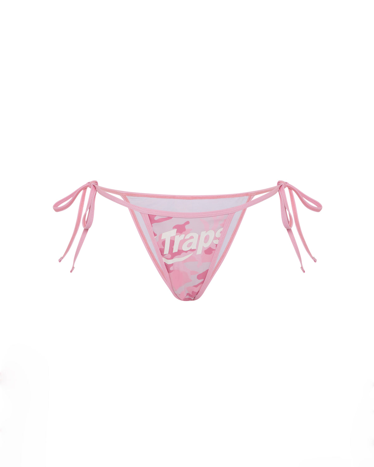 Trapstar Hyperdrive Tie Side Women\'s Bikini Bottoms Pink USA | 89JCATYWE