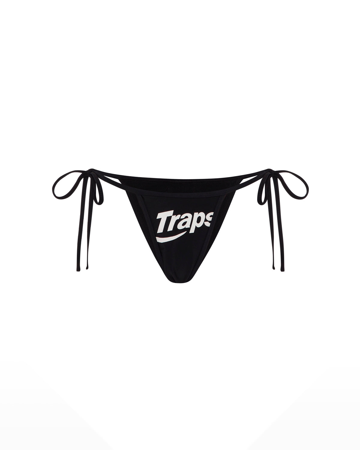 Trapstar Hyperdrive Tie Side Women\'s Bikini Bottoms Black USA | 17XODWCYZ